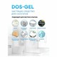 Средство для уборки санитарных помещений 5,3 кг GRASS DOS GEL, дезинфицирующее, концентрат 607939
