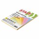 Бумага цветная STAFF color, А4, 80 г/м2, 100 л., микс (5 цв. х 20 л.), пастель, для офиса и дома, 11 110889