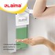 Дозатор локтевой для жидкого мыла и геля-антисептика, с еврофлаконом 1 л, LAIMA, металлический, 605706 605706