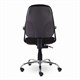 Кресло BRABIX Comfort MG-322, хром, регулируемая эргономичная спинка, ткань, черное, 532558 532558