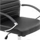 Кресло офисное BRABIX Style EX-528, экокожа, хром, черное, 531947 531947