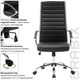 Кресло офисное BRABIX Style EX-528, экокожа, хром, черное, 531947 531947