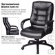 Кресло руководителя BRABIX "Supreme" EX-503, экокожа, черное 530873