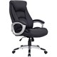 Кресло из натуральной кожи BRABIX Grand EX-500, черное, 530861 530861