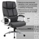 Кресло офисное BRABIX PREMIUM Blocks HD-008, НАГРУЗКА до 200 кг, экокожа, черное, 531944 531944