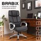 Кресло офисное BRABIX PREMIUM Blocks HD-008, НАГРУЗКА до 200 кг, экокожа, черное, 531944 531944