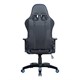 Кресло компьютерное BRABIX GT Carbon GM-120, две подушки, экокожа, черное/синее, 531930 531930