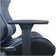 Кресло компьютерное BRABIX GT Carbon GM-120, две подушки, экокожа, черное/синее, 531930 531930