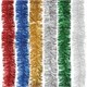 Мишура (1 штука), диаметр 100 мм, длина 2 м, ассорти 6 цветов, ЗОЛОТАЯ СКАЗКА, 592213 592213