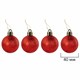 Шары ёлочные НАБОР 30 шт., 8 см/4 см, Red&Gold, пластик, красные/золото, ЗОЛОТАЯ СКАЗКА, 592168 592168