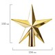 Шары новогодние ёлочные Black&Gold, НАБОР 130 предметов, черный/золото, пластик, ЗОЛОТАЯ СКАЗКА, 592183 592183