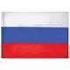 Флаг России 90х135 см без герба, ПОВЫШЕННАЯ прочность и влагозащита, флажная сетка, STAFF, 550227 550227