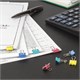 Зaжимы для бумаг STAFF Profit, КОМПЛЕКТ 12 шт., 15 мм, на 45 листов, цветные, картонная коробка, 229050 229050