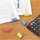 Зaжимы для бумаг STAFF Profit, КОМПЛЕКТ 12 шт., 41 мм, на 200 листов, цветные, картонная коробка, 225159 225159