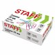 Скрепки STAFF 28 мм, цветные, 70 штук, 271708 271708