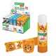 Клей-карандаш Зверята: панда, слон, леопард, 9 г, фигурный колпачок, BRAUBERG KIDS, 271139 271139