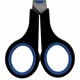 Hoжницы BRAUBERG СОФТ Grip, 140 мм, черно-синие, резиновые вставки, 3-х сторонняя заточка, 230760 230760