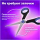 Hoжницы BRAUBERG СОФТ Grip, 140 мм, черно-синие, резиновые вставки, 3-х сторонняя заточка, 230760 230760