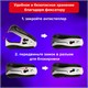 Антистеплeр для скоб № 10 и № 24/6, BRAUBERG ST-100, с фиксатором, черный, 228578 228578