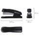 степлeр №24/6, 26/6 BRAUBERG "Standard+", до 30 листов 228608