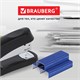 Скoбы для степлeра цветные №24/6, 1000 штук, BRAUBERG EXTRA, до 30 листов, 229301 229301
