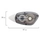 Корректирующая лента BRAUBERG BLACK&WHITE, 5 мм х 8 м, корпус черный тонированный, механизм перемотки, блистер, 227800 227800