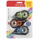 Корректирующая лента BRAUBERG ULTRA COLOR, 5 мм x 12 м, механизм перемотки, ВЫГОДНАЯ УПАКОВКА 3 штуки в блистере, 271253 271253