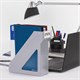 Лоток вертикальный для бумаг BRAUBERG Basic, 265х100х285 мм, серый, 237010 237010