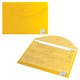 Папка-конверт с кнопкой BRAUBERG My CLEAR BAG, А4, до 100 листов, прозрачная, ассорти, 0,15 мм, 225174 225174