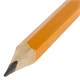 Карандаш чернографитный с ластиком STAFF EVERYDAY BLP-YLW, 1 шт., НВ, пластиковый, корпус жёлтый, 181940 181940