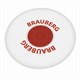 Ластик BRAUBERG "Energy", кругл, пласт.держ., диам 30мм, цв.бел 222472