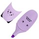 Текстовыделитель мини BRAUBERG KIDS CUTE CATS PASTEL, АССОРТИ В ПЛАСТИКОВОЙ БАНКЕ, линия 1-5 мм, 152434. 152434