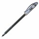 Ручка гелевая PILOT Super Gel, ЧЕРНАЯ, корпус прозрачный, узел 0,5 мм, линия письма 0,3 мм, BL-SG-5 141841