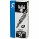 Ручка гелевая PILOT Super Gel, ЧЕРНАЯ, корпус прозрачный, узел 0,5 мм, линия письма 0,3 мм, BL-SG-5 141841