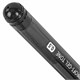 Ручка гелевая BRAUBERG Profi-Gel TONE, ЧЕРНАЯ, линия письма 0,4 мм, стандартный наконечник 0,5 мм, тонированный корпус, 144127 144127