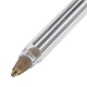 Ручка шариковая STAFF Basic Budget BP-02, письмо 500 м, СИНЯЯ, длина корпуса 13,5 см, линия письма 0,5 мм, 143758 143758