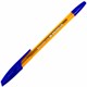 Ручка шариковая BRAUBERG X-333 AMBER, СИНЯЯ, корпус тонированный оранжевый, узел 0,7 мм, линия письма 0,35 мм, 142832 142832