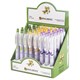 Ручка шариковая автоматическая с грипом BRAUBERG Herb Time, СИНЯЯ, корпус ассорти, узел 0,7 мм, линия письма 0,35 мм, 141286 141286