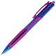 Ручка шариковая масляная автоматическая BRAUBERG Phantom color, СИНЯЯ, узел 0,7 мм, линия письма 0,35 мм, 142938 142938