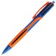 Ручка шариковая масляная автоматическая BRAUBERG Phantom color, СИНЯЯ, узел 0,7 мм, линия письма 0,35 мм, 142938 142938