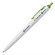 Ручка шариковая масляная автоматическая BRAUBERG Sky White, СИНЯЯ, клип ассорти, узел 0,7 мм, линия письма 0,35 мм, 142950 142950