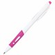 Ручка шариковая автоматическая с грипом STAFF BP-16 White, СИНЯЯ, ассорти, линия письма 0,35 мм, 143749 143749