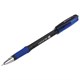 Ручка шариковая масляная с грипом BRAUBERG i-Rite GT PRO, СИНЯЯ, корпус тонирированный черный, узел 0,4 мм, 143303 143303