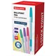 Ручка шариковая с грипом BRAUBERG i-STICK POINT PASTEL, СИНЯЯ, корпус ассорти, игольчатый узел 0,7 мм, линия письма 0,35 мм, 144023 144023