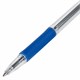 Ручка шариковая с грипом BRAUBERG ULTRA GT, СИНЯЯ, корпус прозрачный, линия 0,5 мм, 144051 144051