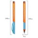 Ручка шариковая масляная с грипом BRAUBERG Extra Glide GT Sky Blue, СВЕТЛО-СИНЯЯ, игольчатый узел 0,7 мм, линия письма 0,35 мм, 144074 144074