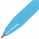 Ручка шариковая BRAUBERG TRIOS BLUE, СИНЯЯ, трехгранная, корпус голубой, игольчатый узел 0,7 мм, линия 0,5 мм, 144158 144158