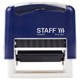 Штамп самонаборный 3-строчный STAFF, оттиск 38х14 мм, "Printer 8051", КАССА В КОМПЛЕКТЕ, 237423 237423