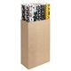 Бумага упаковочная подарочная мелованная For Men, 70x100 см, 10 дизайнов ассорти, ЗОЛОТАЯ СКАЗКА, 591914 591914