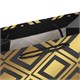 Пакет подарочный (1 штука) 18x10x23 см, ЗОЛОТАЯ СКАЗКА Gold Luxury, тиснение фольгой, чёрный, 608248 608248